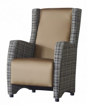 Gaja fauteuil hoge rug en oren davant