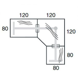 Entrada bureau cad-combinatie