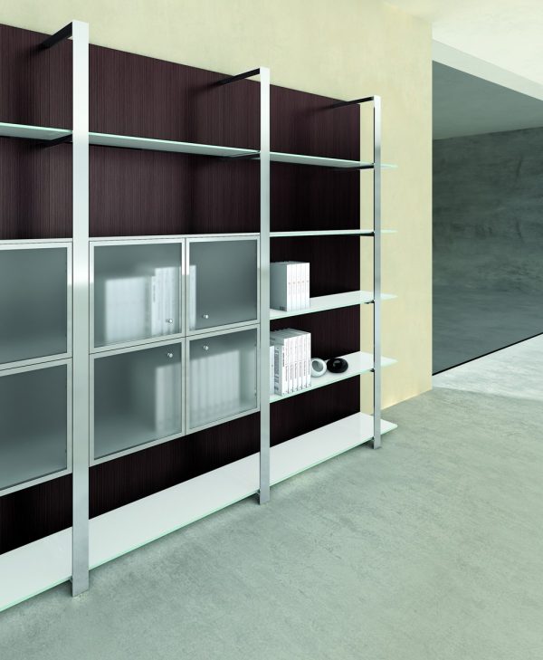 Boiserie modulaire boekenkast